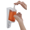 300 ML VİALLİ SIVI SABUN ŞAMP. DEZENF. DİSPENSERİ BEYAZ (S7) KL 36 ADET