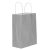 31*12*41 CM ROLL-UP PARTY DREAMS KRAFT ÇANTA GÜMÜŞ (TM-KGT-0365) (BRS) KL 250 ADET