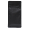 14*37 CM MAT SİYAH KİLİTSİZ FLAT BOTTOM DOYPACK (477) KL 500 ADET