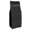 10*25 CM PARLAK SİYAH KİLİTLİ FLAT BOTTOM DOYPACK (393) KL 1000 ADET