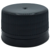 31,5*21 MM CAM ŞİŞE KAPAK KİLİTLİ PLASTİK SİYAH (PE/PVDC) (DORİCA) KL 3000 ADET