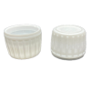 28 MM ÇAP BEYAZ KİLİTLİ KAPAK ECZA (50 ML CAM İÇİN ) PK 100 ADET