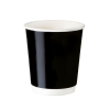 8 OZ SİYAH DOUBLE WALL KARTON BARDAK 20*25 AD KL 500 ADET