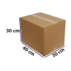 30*40*30 KRAFT KARTON DOPEL KOLİ BASKISIZ PK 15 ADET