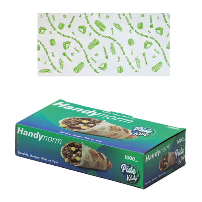 12*24,5 HANDYNORM PİDE TOST SANDVİÇ POŞETİ 6*1000=6.000 ADET KOLI