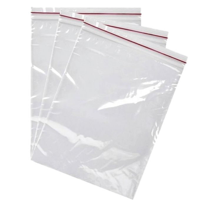 17x23 cm Şeffaf Kilitli Poşet Torba - 300lü Paket - Koli İçi 12 Adet Paket