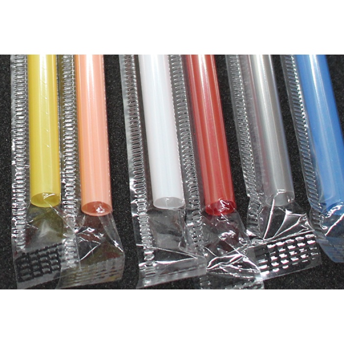 22 cm 7 mm Jelatinli Frozen Pipet Renkli 100lü Paket - Koli İçi 50 Adet Paket