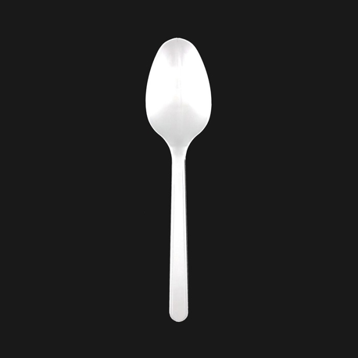 Silver Parti Lüx Plastik Kaşık 25li Paket - Koli İçi 80 Paket