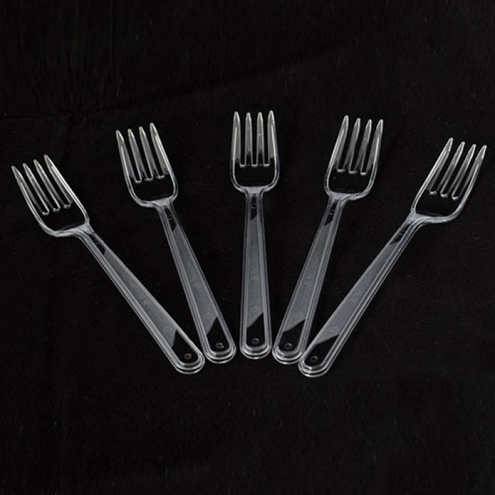 Kristal Plastik Lüx Çatal 50li Paket