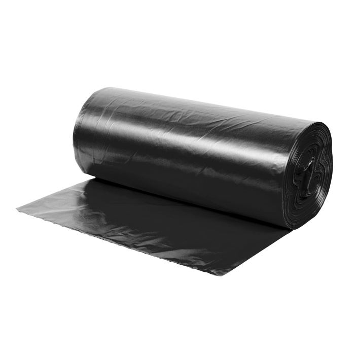 80x110 Jumbo Çöp Torbasi 300 Gr Si̇yah Koli̇ 20 Rulo