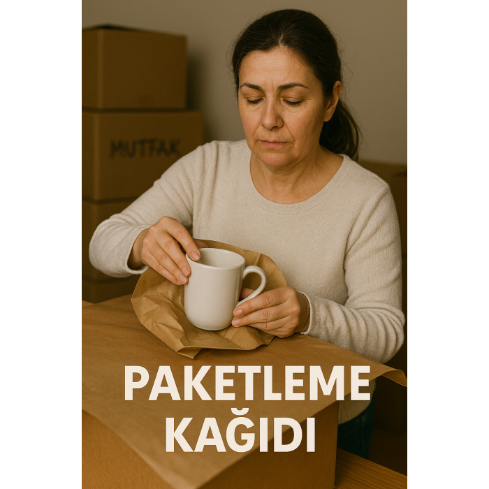 63×41×66 cm 10 Taşıma Kolisi Çöp Torbası Paketleme Kağıdı Balonlu Naylon Patpat Koli Bandı Taşınma Seti