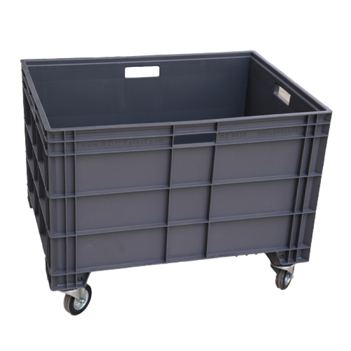 600*800*663 MM AX-8650-T KONTEYNER TEKERLEKLİ GRİ ADET