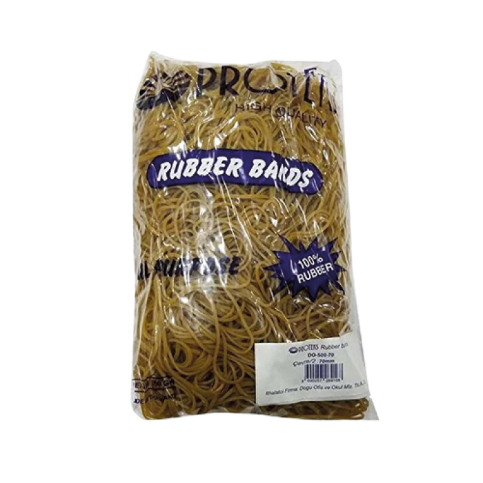 70 MM PROTEKS AMBALAJ LASTİK (PARA) PK 500 GR