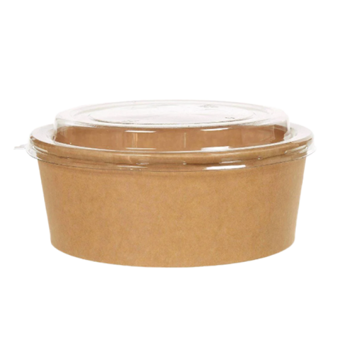 26 OZ 750 ML KRAFT KARTON SALATA KASE + KAPAK 10*50 AD OLŞM KL 500 ADET