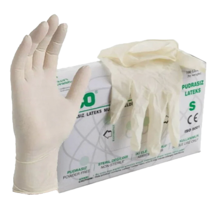ECO NON STERİL LATEKS PUDRASIZ MUAYENE ELDİVENİ S KL 20 PAKET