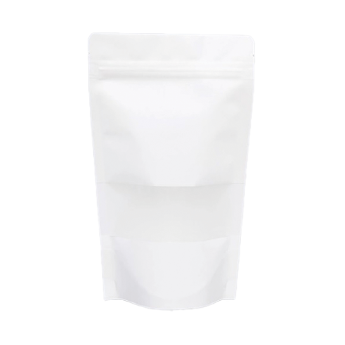 11*18,5 CM KUŞE BEYAZ PENCERELİ KRAFT DOYPACK (341) KL 3000 ADET