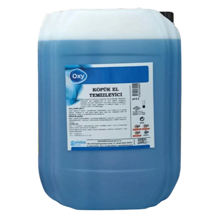 20 KG OXY KÖPÜK EL TEMİZLEYİCİ (KT-016 20) ADET