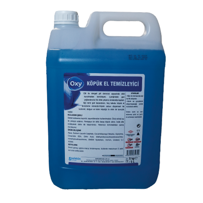 5 KG OXY KÖPÜK EL TEMİZLEYİCİ (KT-016 5) KL 4 ADET