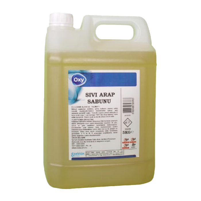 5 KG OXY SIVI ARAP SABUNU (ZT-015 5) KL 4 ADET