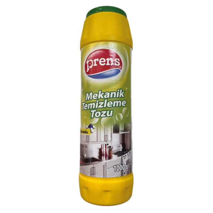 1000 GR PRENS MEKANİK TEMİZLEME TOZU LİMONLU KL 12 ADET