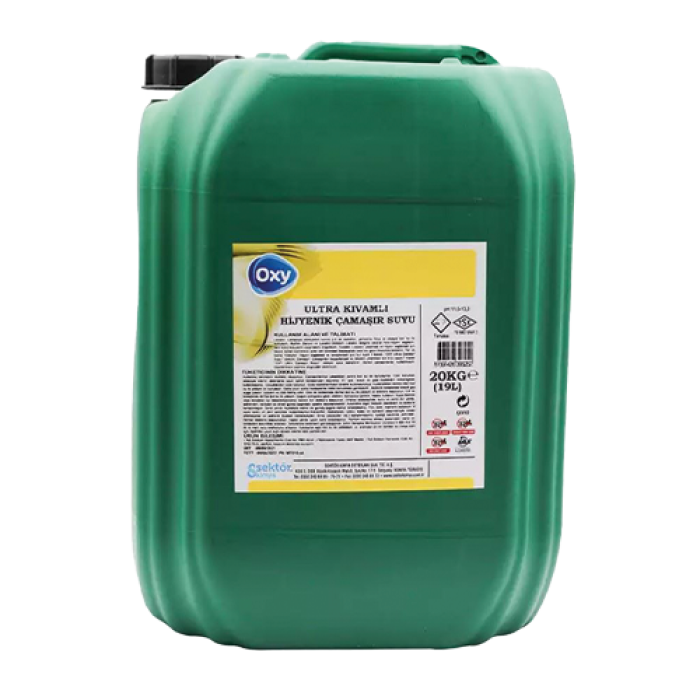 20 KG OXY ULTRA KIVAMLI HİJYENİK ÇAMAŞIR SUYU (MT-010 20) ADET