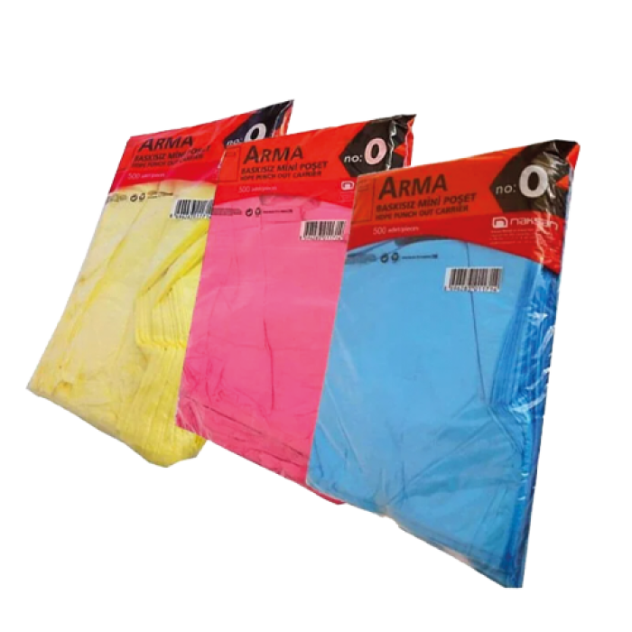 20*30 CM EL GEÇME ARMA MİNİ BASKISIZ BLOK KARIŞIK NO:0 15*500 AD KL 7500 ADET
