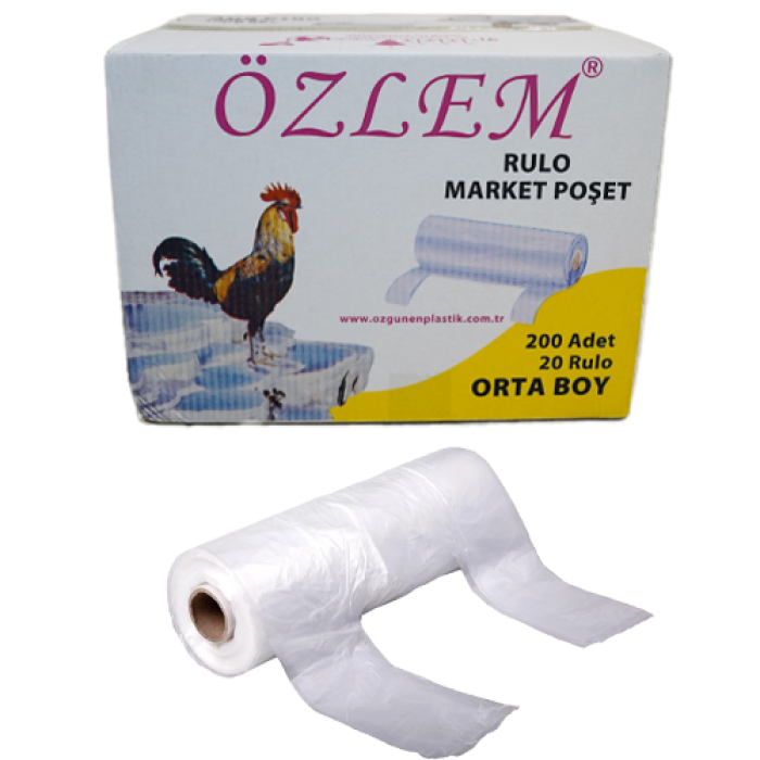ORTA BOY 1. HIŞIR RULO ATLET POŞET (20*200 AD) KL 20 RULO