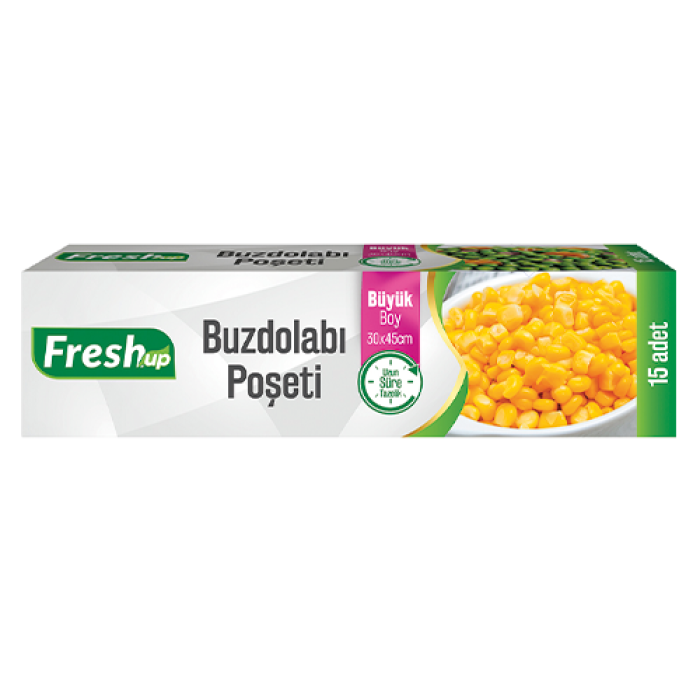 30*45 E-REFRESH BUZDOLABI POŞETİ BÜYÜK BOY (50*15 AD) KL 50 PAKET