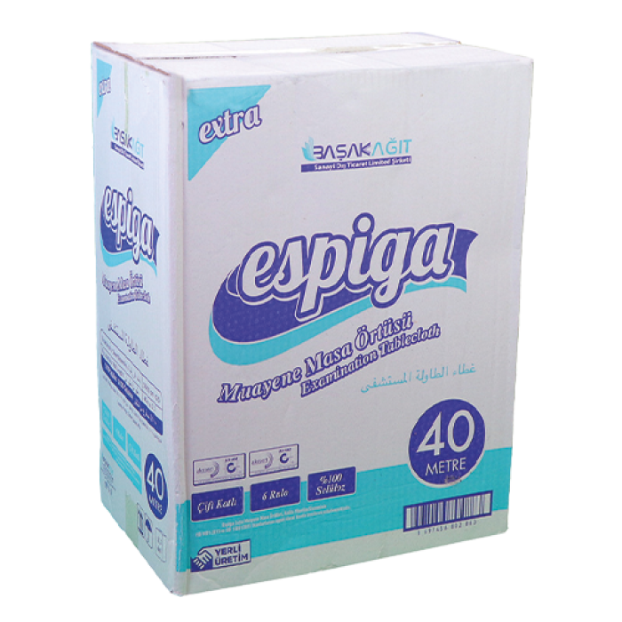 ESPIGA MUAYENE MASA ÖRTÜSÜ 6*40 MT KL 6 RULO