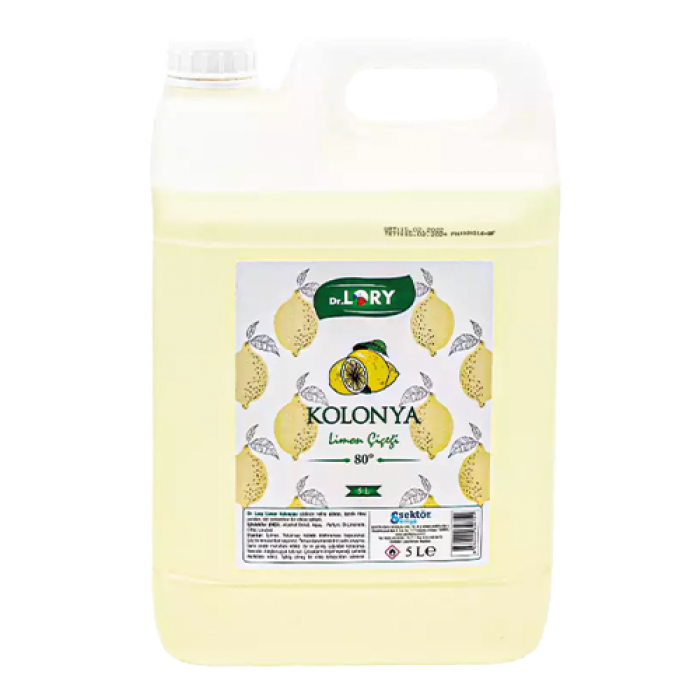 5 LT DR. LORY LİMON KOLONYASI (DR-020 5) KL 4 ADET