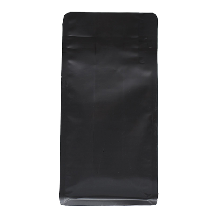 11*29 CM MAT SİYAH KİLİTSİZ FLAT BOTTOM DOYPACK (475) KL 750 ADET