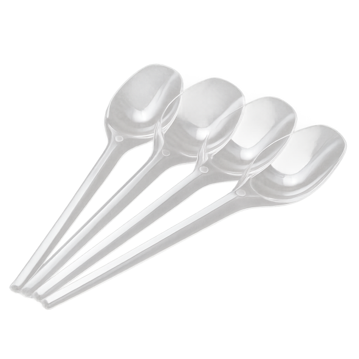 PLASTİK SUP KAŞIK EKO 1,2GR 100*100 ŞEFFAF KL 10000 ADET