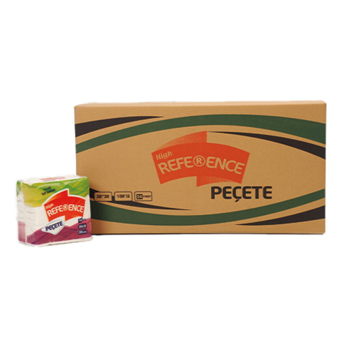 30CM*30CM REFERENCE SERVİS KARE PEÇETE 24*100 AD KL 2400 ADET