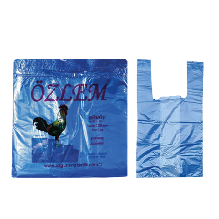 BÜYÜK BOY ATLET POŞET MAVİ 1 KG