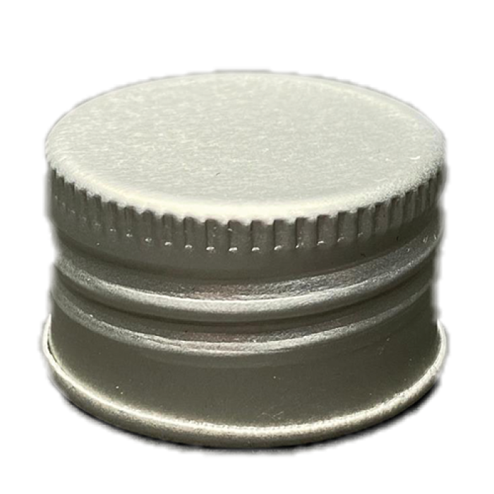 28/18 MM VİDALI ALÜMİNYUM GÜMÜŞ FLEAGA ŞİŞE KAPAK (KRT) KL 5000 ADET