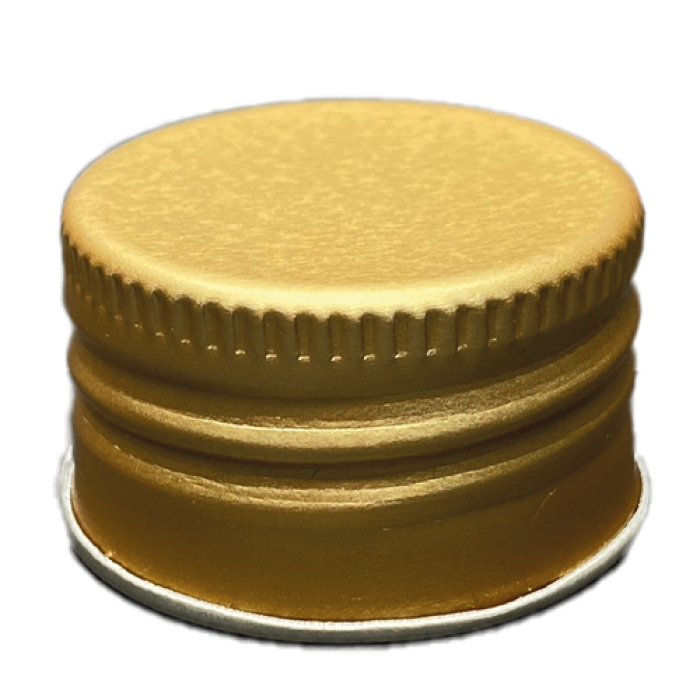 28/18 MM VİDALI ALÜMİNYUM GOLD FLEAGA ŞİŞE KAPAK (KRT) KL 5000 ADET