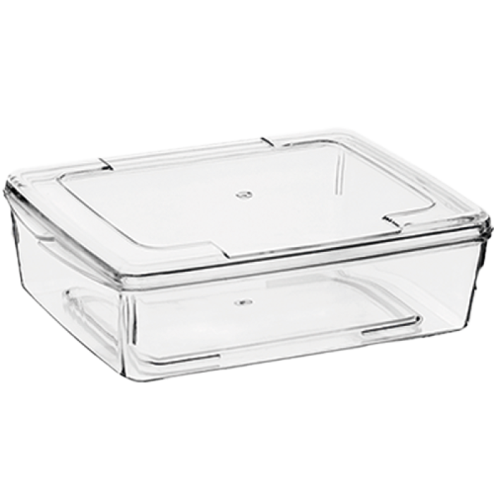 700 CC KRİSTAL KUTU KAPAKLI 123*165*48(MAY250) KL 140 ADET