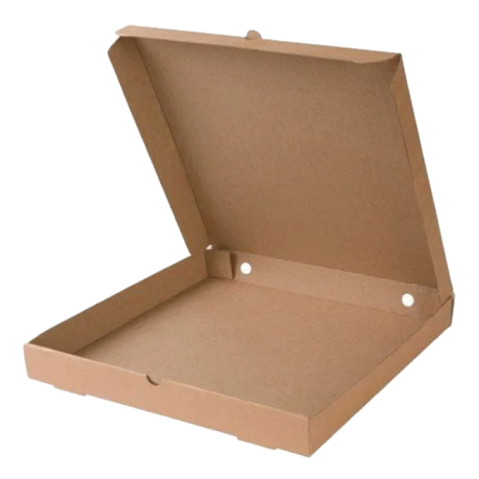 28*28 CM PİZZA KUTUSU OLUKLU PK 100 ADET