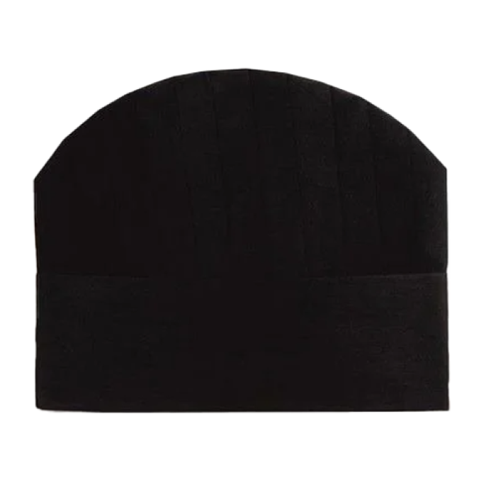 23 CM AŞÇI KEPİ SİYAH (25*20 AD)(K024) KL 500 ADET
