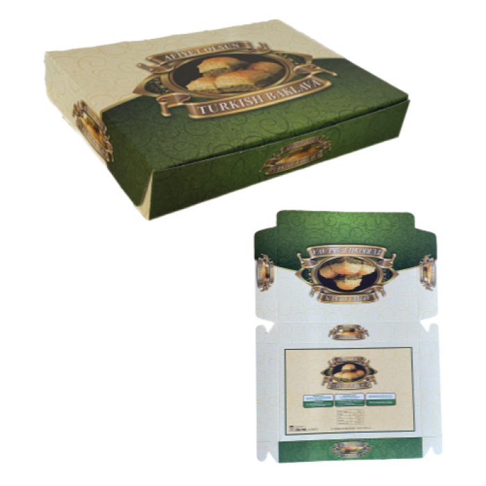 1000 GR BAKLAVA KUTUSU PK 100 ADET