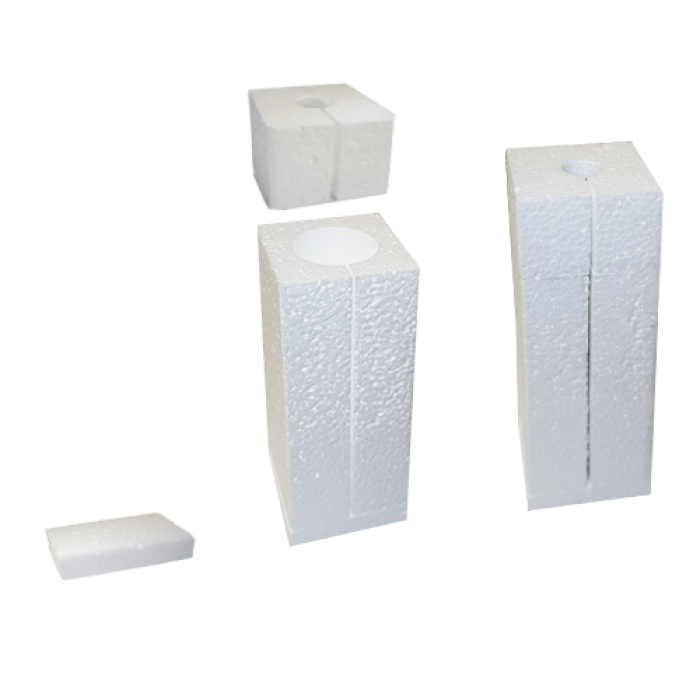 500 ML DORİCA ŞİŞE STRAFOR KORUYUCU DEMONTE/10 DNS PK 40 ADET