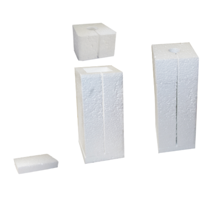 250 ML MARASCA ŞİŞE STRAFOR KORUYUCU DEMONTE/10 DNS PK 63 ADET