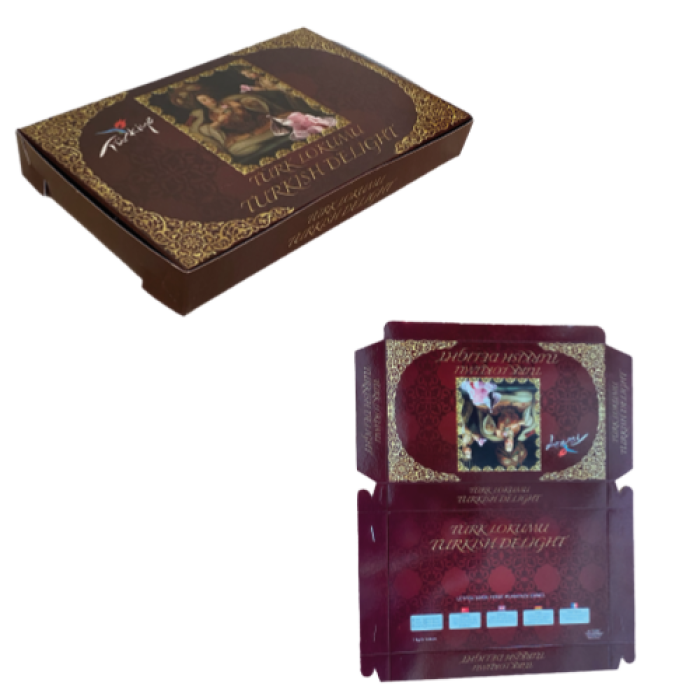 500 GR LOKUM KUTUSU PK 100 ADET