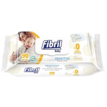 Fibril Islak Mendil 90 Adetli Bebek