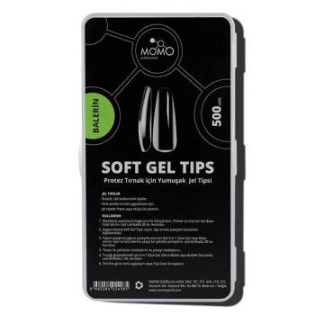 Momo Soft Gel Tips 500Pcs. Balerin