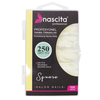 Nascıta 250Li Kutulu Takma Tırnak Square