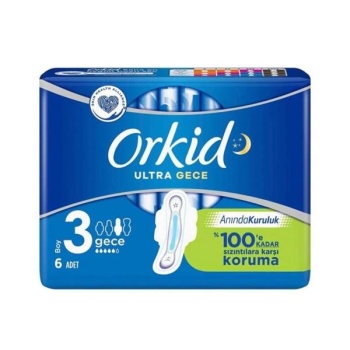 Orkid Ultra Gece No:3 6Pcs