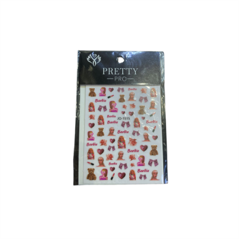 T-538 Tırnak Stıcker 3D