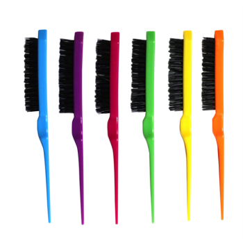 Trina Renkli Krepe Tarağı 202 (Topuz Fırçası)