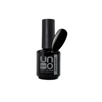 Uno Gel Polısh Super Black 15 Ml.